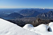 Sulle nevi del RESEGONE ad anello da Fuipiano Valle Imagna il 13 novembre 2019 - FOTOGALLERY